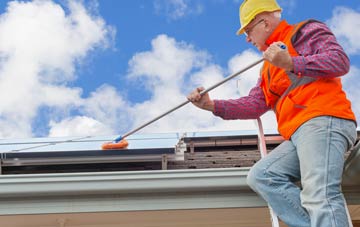 Cridling Stubbs soft wash roof cleaning